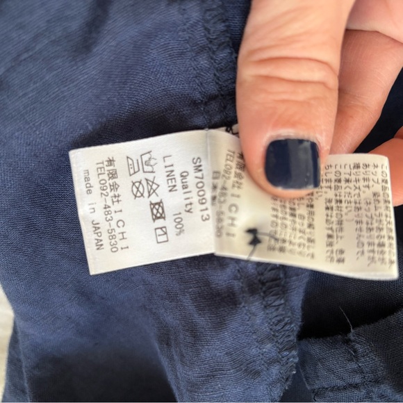 Ichi Antiquities Linen Shirt - Picture 3 of 4